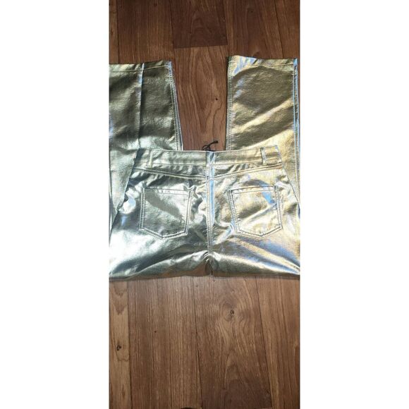 Haute Monde Gold Metallic Pant - Picture 4 of 11